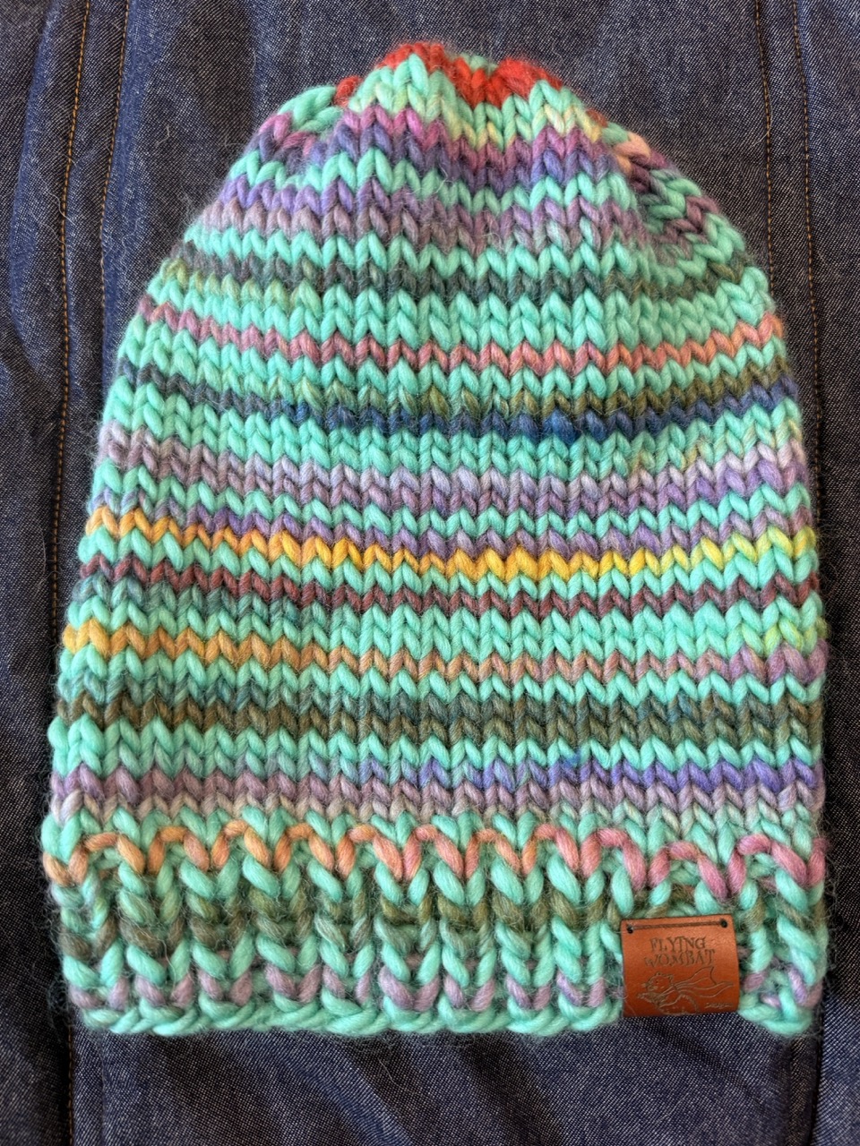 Variegated Wool Slouchy