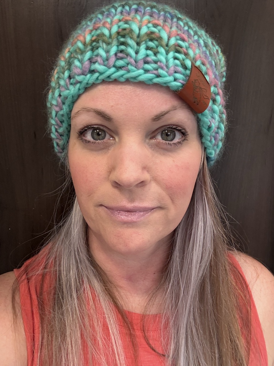 Variegated Wool Slouchy - view 2